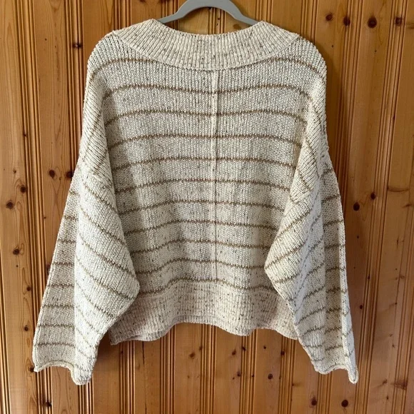 Free People Starlight Stripped Sweater - Picture 5 of 6